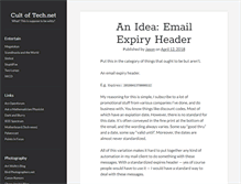 Tablet Screenshot of cult-of-tech.net